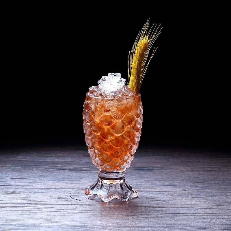 3D Mermaid Fish Tail Cocktail Glass