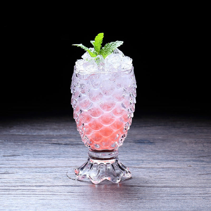 3D Mermaid Fish Tail Cocktail Glass